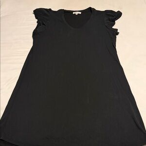Another Love Black Short Sleeve Dress